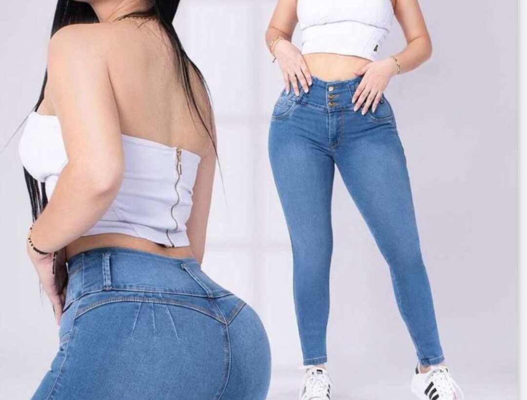 Blue Push-Up Jeans