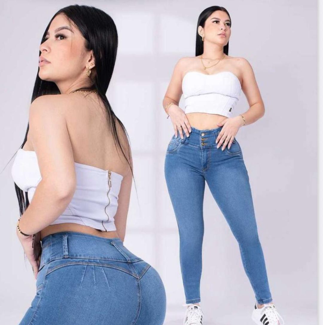 Blue Push-Up Jeans