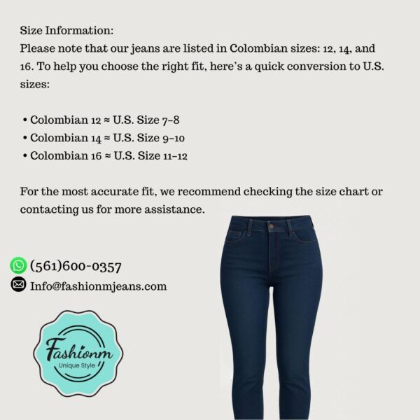 Blue Push-Up Jeans - Image 2
